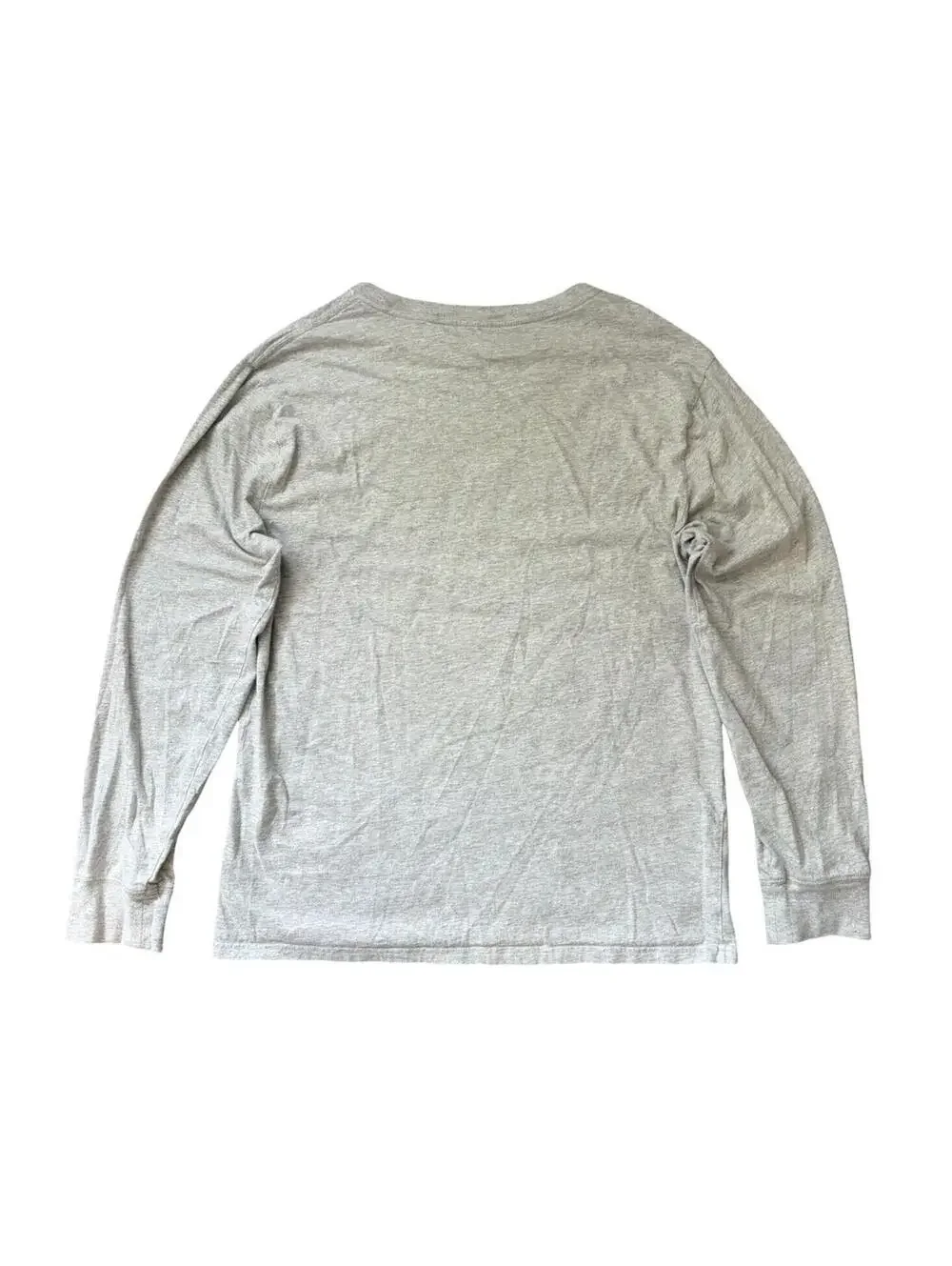Polo Ralph Lauren Long Sleeve 1967 USA Shield T-Shirt Gray Boys Size XL 18/20
